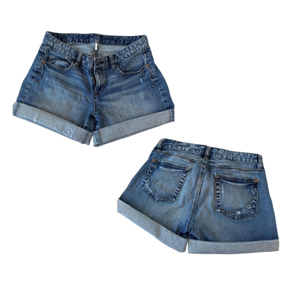 Ann Taylor LOFT Denim Cuffed Shorts Women’s Size 29/8